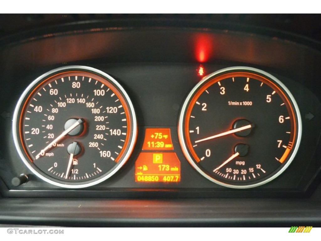 2010 BMW 5 Series 528i Sedan Gauges Photo #73218735