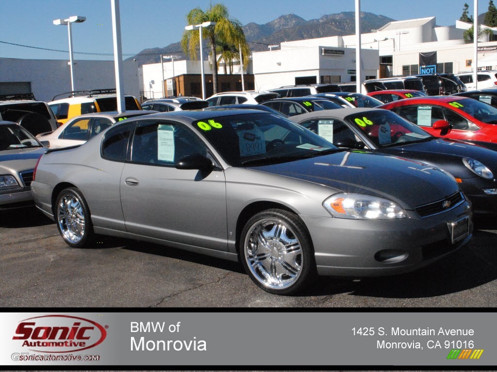 Dark Silver Metallic Chevrolet Monte Carlo