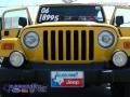 2006 Solar Yellow Jeep Wrangler Unlimited 4x4  photo #1