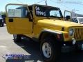2006 Solar Yellow Jeep Wrangler Unlimited 4x4  photo #3