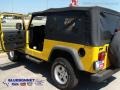 2006 Solar Yellow Jeep Wrangler Unlimited 4x4  photo #5