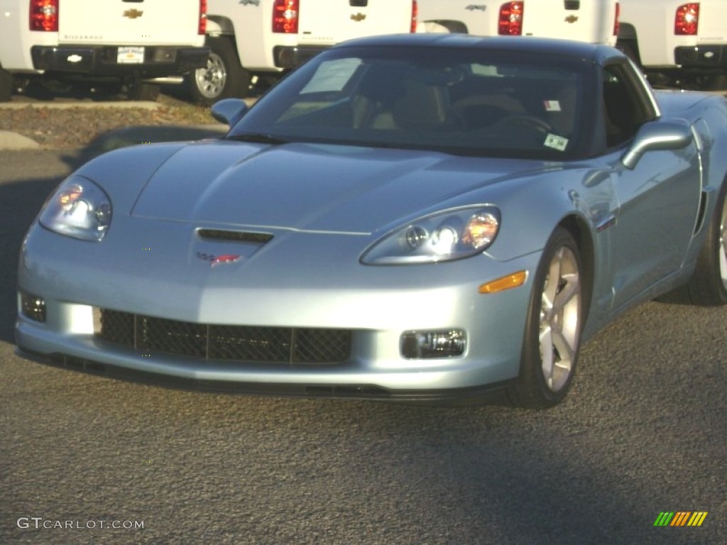 2012 Corvette Grand Sport Coupe - Carlisle Blue Metallic / Ebony photo #1