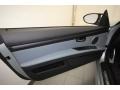 Palladium Silver/Black/Black 2012 BMW M3 Convertible Door Panel