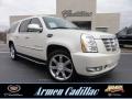 2011 White Diamond Tricoat Cadillac Escalade ESV Luxury AWD  photo #1