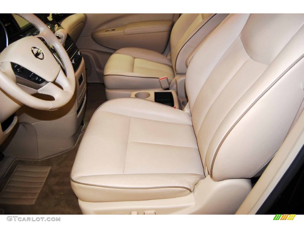 2012 Quest 3.5 LE - Super Black / Beige photo #10