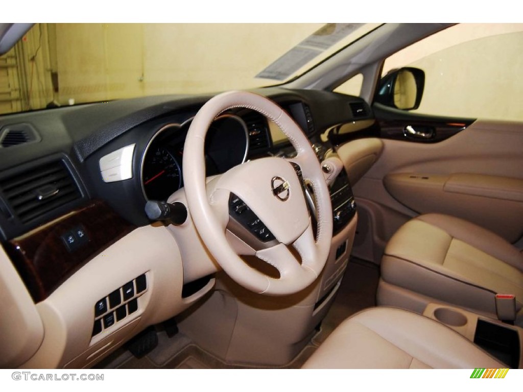 2012 Quest 3.5 LE - Super Black / Beige photo #11