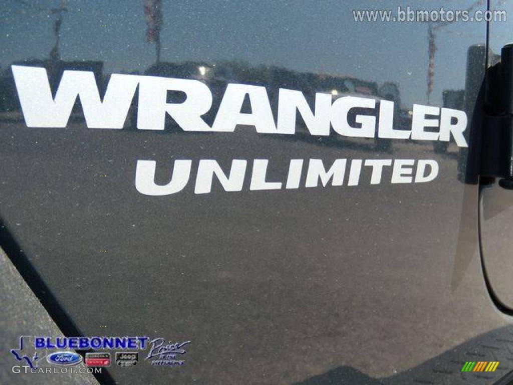 2007 Wrangler Unlimited Sahara - Steel Blue Metallic / Dark Slate Gray/Medium Slate Gray photo #12