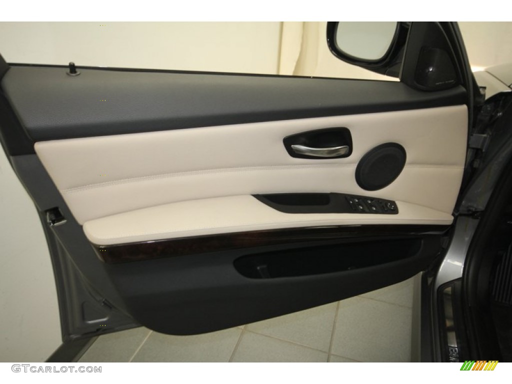 2011 3 Series 335i Sedan - Space Gray Metallic / Oyster/Black Dakota Leather photo #15