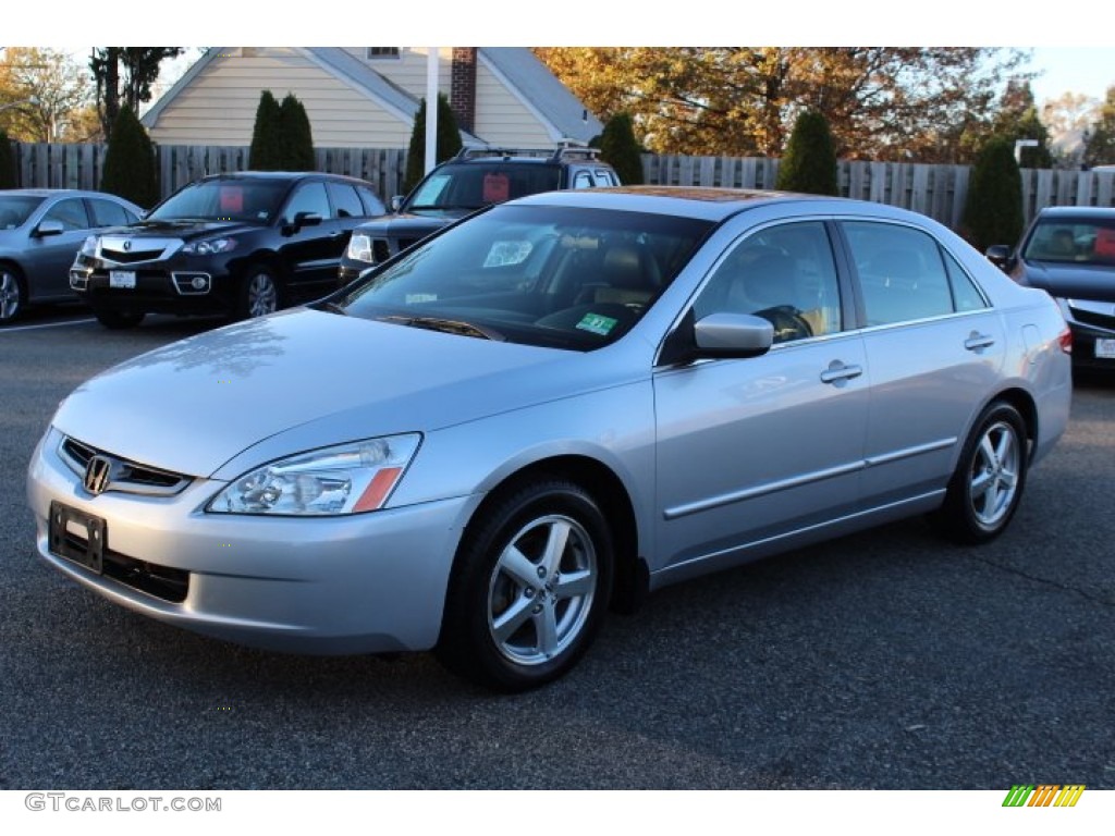 Satin Silver Metallic 2003 Honda Accord EX Sedan Exterior Photo #73224253