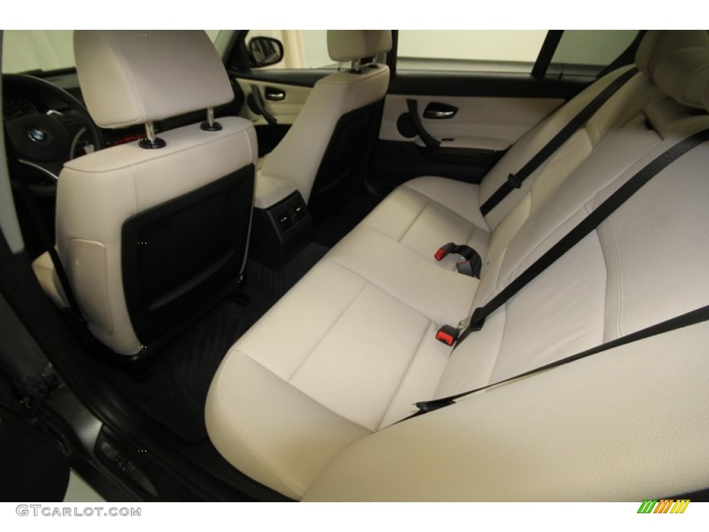 2011 3 Series 335i Sedan - Space Gray Metallic / Oyster/Black Dakota Leather photo #26