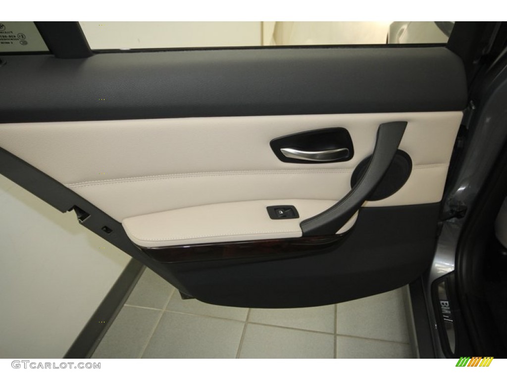 2011 3 Series 335i Sedan - Space Gray Metallic / Oyster/Black Dakota Leather photo #27