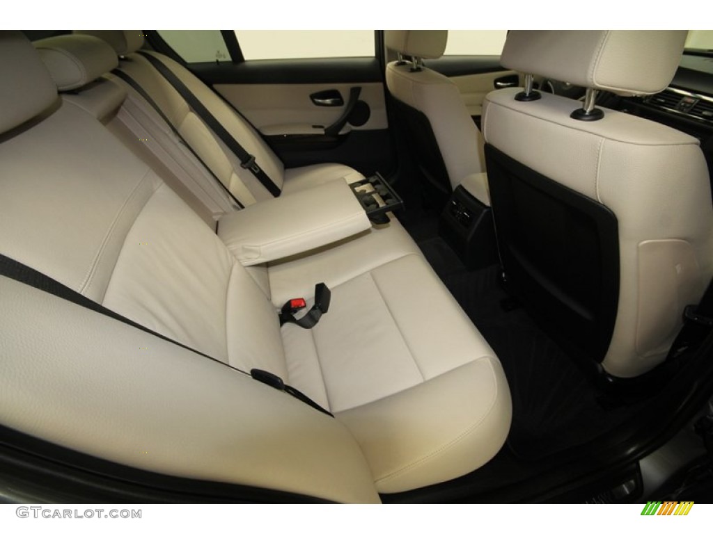 2011 3 Series 335i Sedan - Space Gray Metallic / Oyster/Black Dakota Leather photo #32