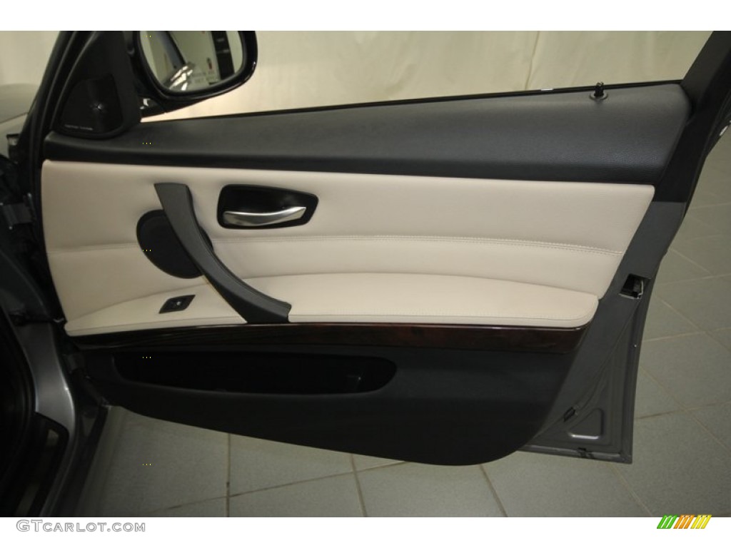 2011 3 Series 335i Sedan - Space Gray Metallic / Oyster/Black Dakota Leather photo #37