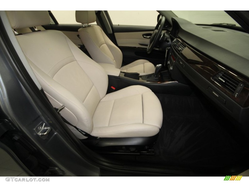 2011 3 Series 335i Sedan - Space Gray Metallic / Oyster/Black Dakota Leather photo #39