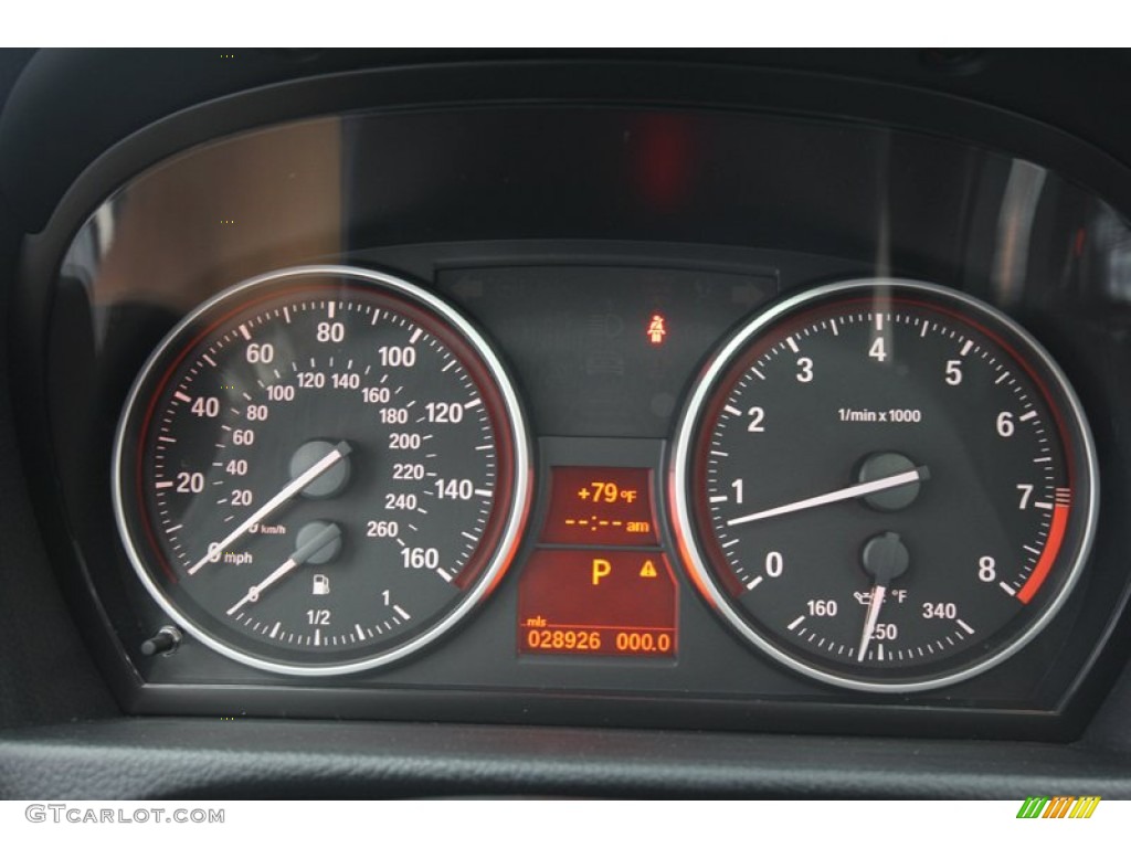 2011 3 Series 335i Sedan - Space Gray Metallic / Oyster/Black Dakota Leather photo #42