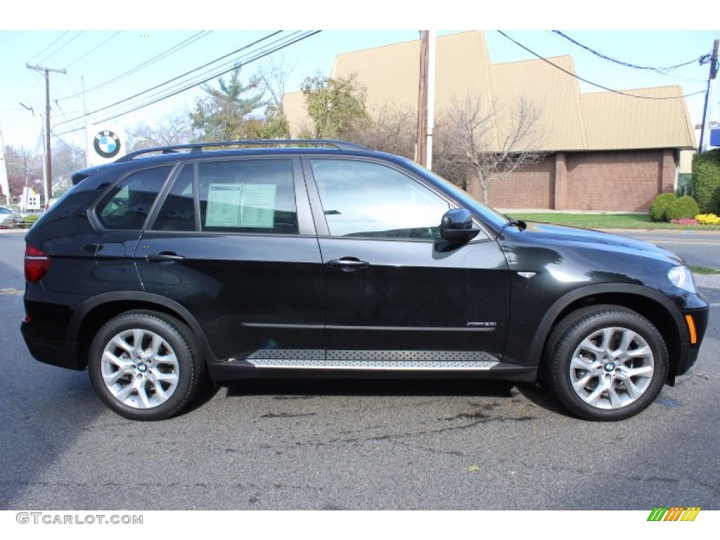 2012 X5 xDrive35i Premium - Black Sapphire Metallic / Cinnamon Brown photo #4
