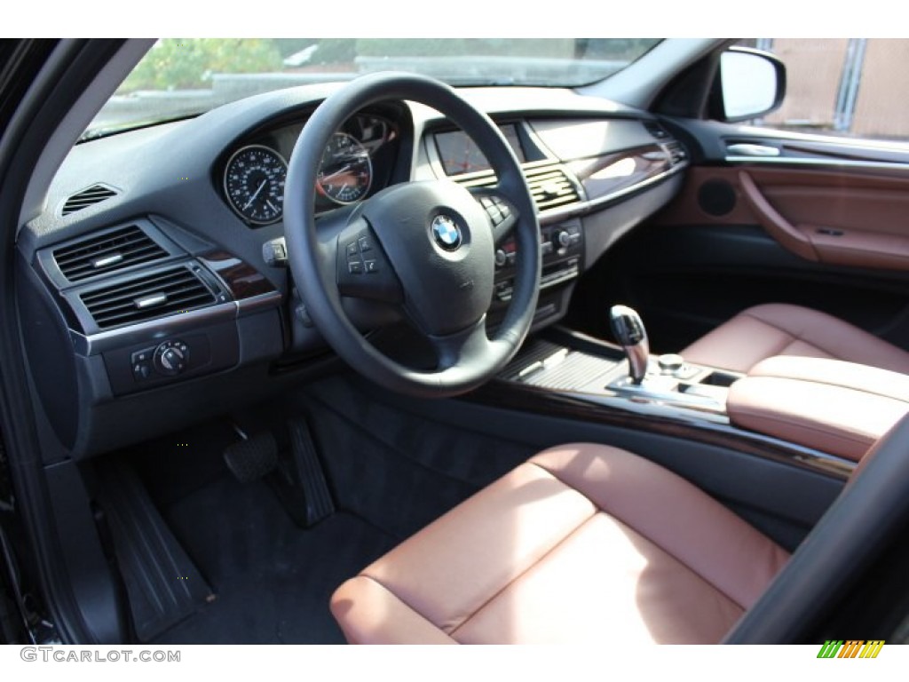 2012 X5 xDrive35i Premium - Black Sapphire Metallic / Cinnamon Brown photo #10