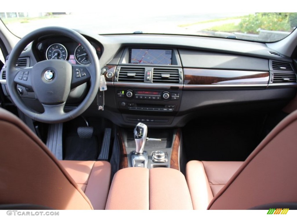 2012 X5 xDrive35i Premium - Black Sapphire Metallic / Cinnamon Brown photo #13
