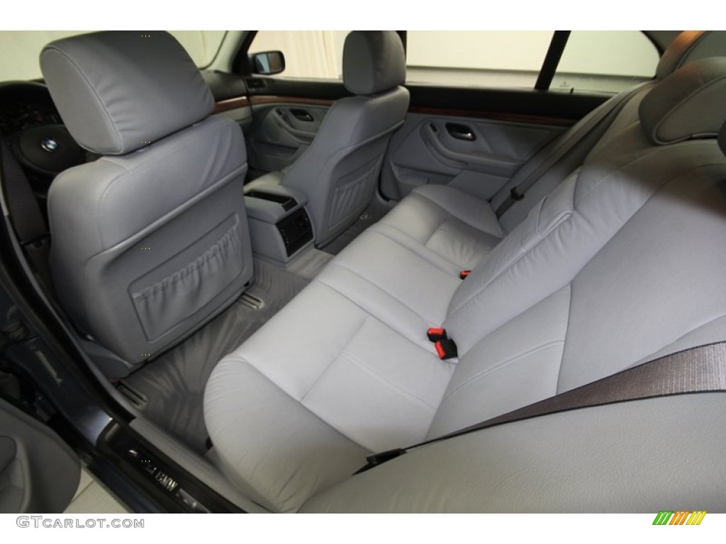 2002 BMW 5 Series 530i Sedan Rear Seat Photo #73225875