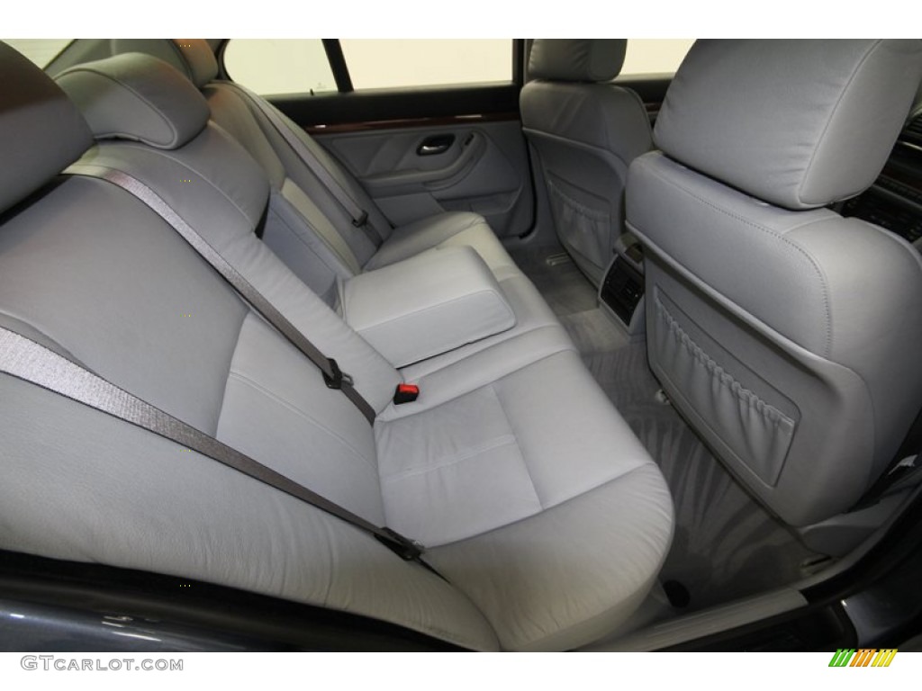 2002 BMW 5 Series 530i Sedan Rear Seat Photo #73225944