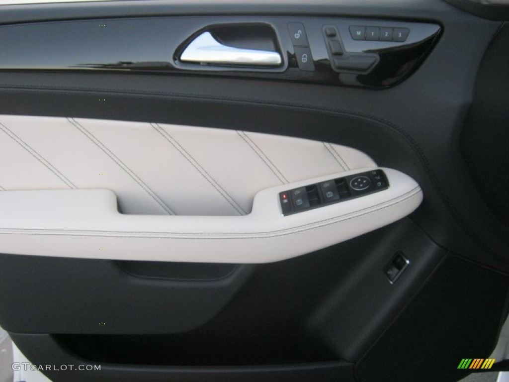 2013 Mercedes-Benz ML 63 AMG 4Matic designo Porcelain Door Panel Photo #73225975