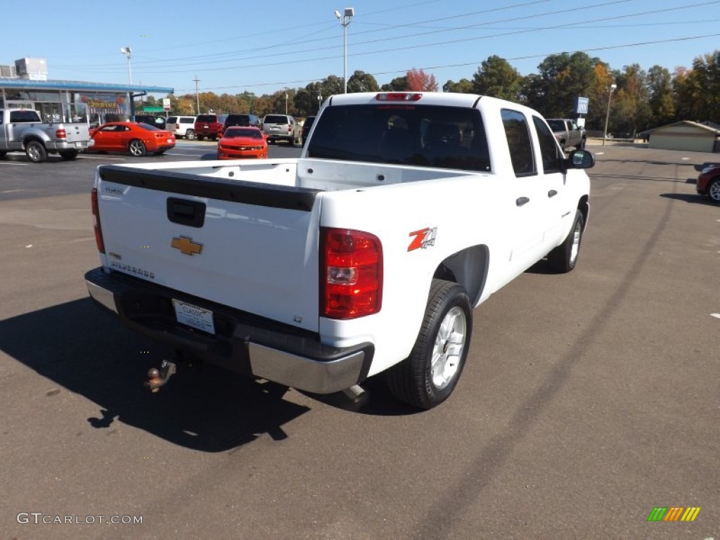 2009 Silverado 1500 LT Z71 Crew Cab 4x4 - Summit White / Light Cashmere photo #5