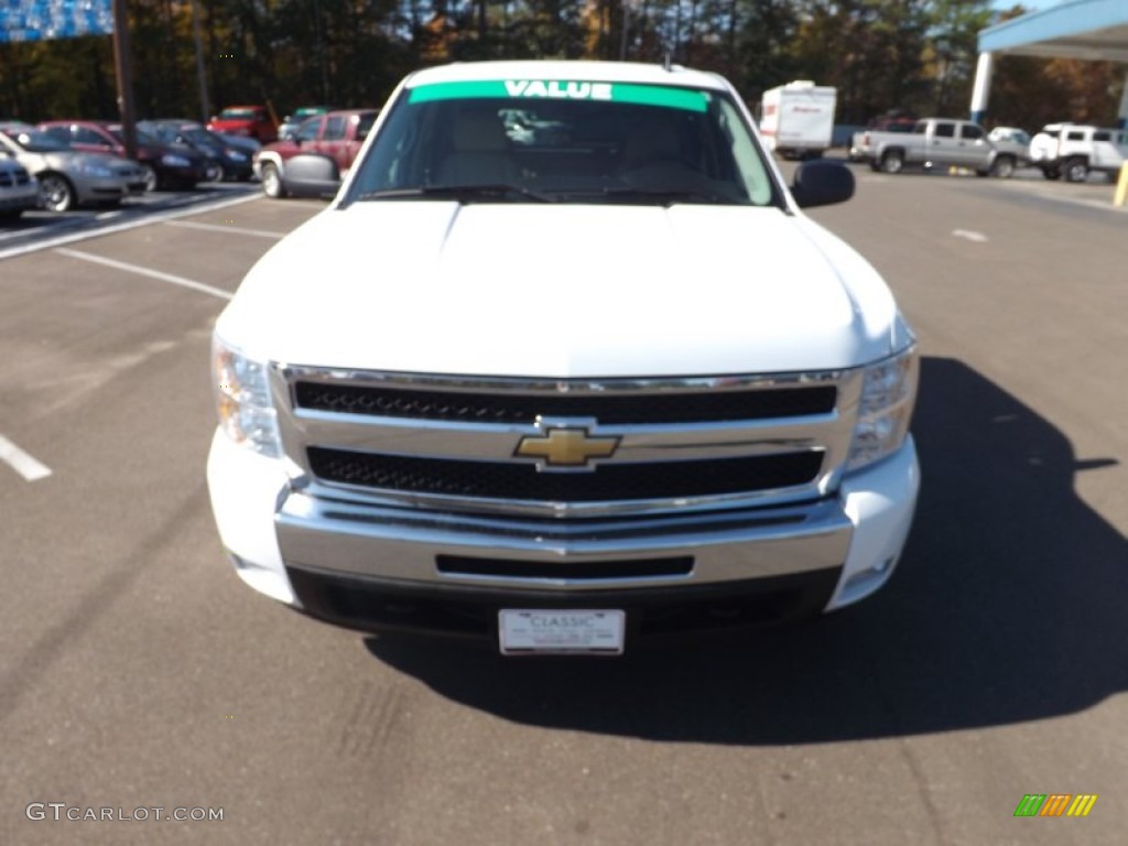 2009 Silverado 1500 LT Z71 Crew Cab 4x4 - Summit White / Light Cashmere photo #8