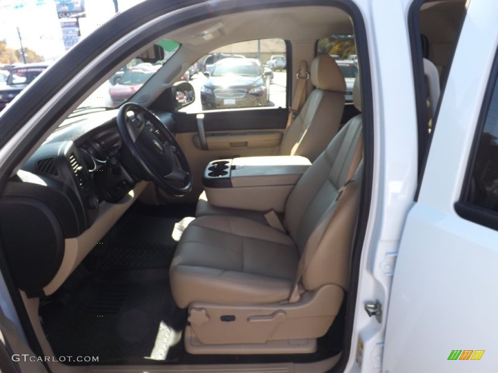 2009 Silverado 1500 LT Z71 Crew Cab 4x4 - Summit White / Light Cashmere photo #13