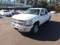 2013 Summit White Chevrolet Silverado 1500 LT Crew Cab 4x4  photo #1