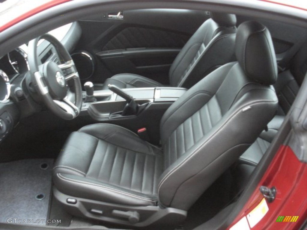 2011 Ford Mustang V6 Premium Coupe Front Seat Photo #73226645