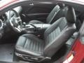 Charcoal Black 2011 Ford Mustang V6 Premium Coupe Interior Color