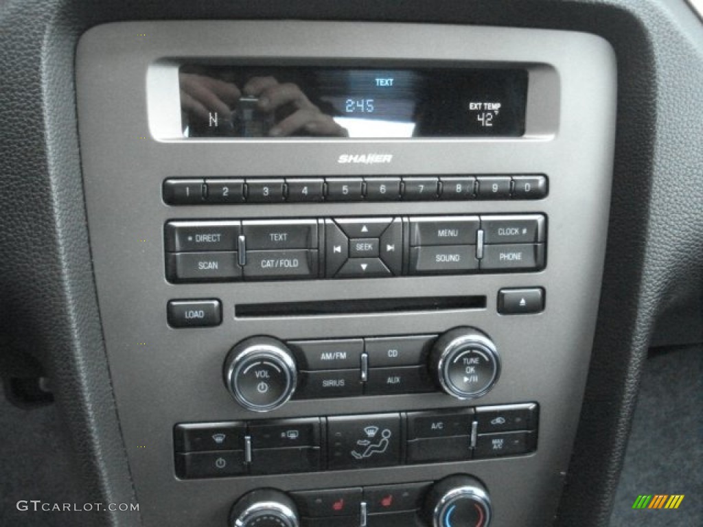 2011 Ford Mustang V6 Premium Coupe Controls Photo #73226697
