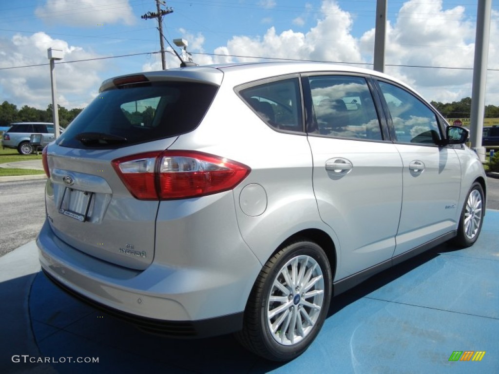 Ingot Silver 2013 Ford C-Max Hybrid SE Exterior Photo #73227549