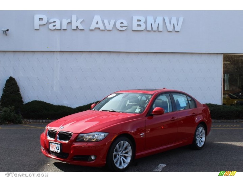 Crimson Red BMW 3 Series