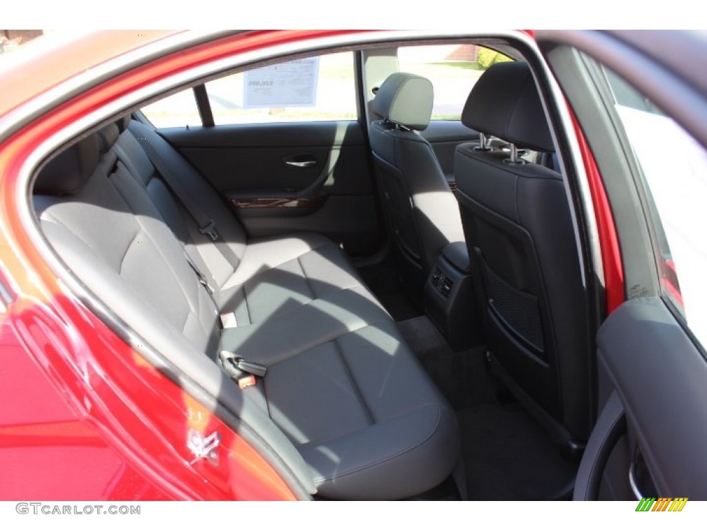 2009 3 Series 328xi Sedan - Crimson Red / Black photo #24