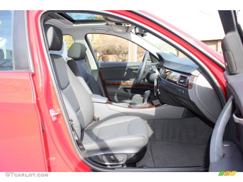 2009 3 Series 328xi Sedan - Crimson Red / Black photo #27