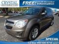 2010 Mocha Steel Metallic Chevrolet Equinox LS  photo #1