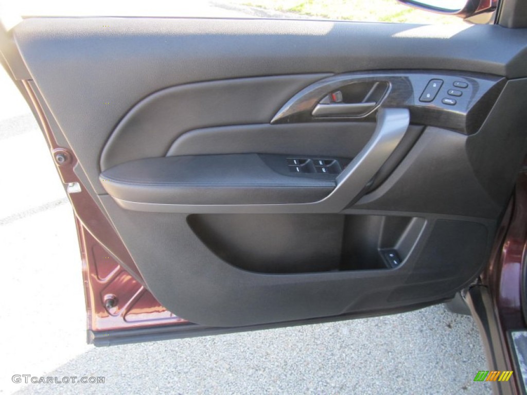 2007 MDX Technology - Dark Cherry Red Pearl / Ebony photo #6