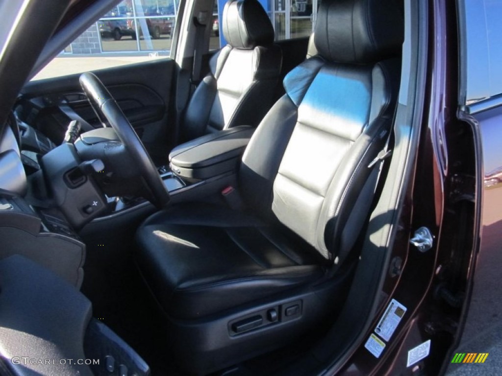2007 MDX Technology - Dark Cherry Red Pearl / Ebony photo #7