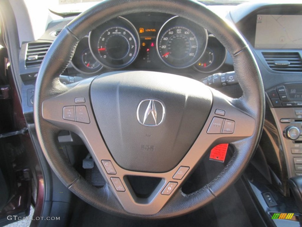 2007 MDX Technology - Dark Cherry Red Pearl / Ebony photo #12