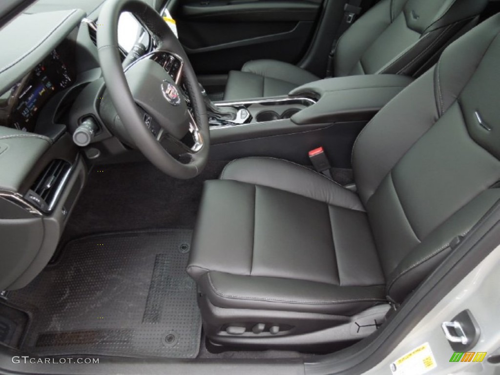 Jet Black/Jet Black Accents Interior 2013 Cadillac ATS 2.0L Turbo Photo #73230825