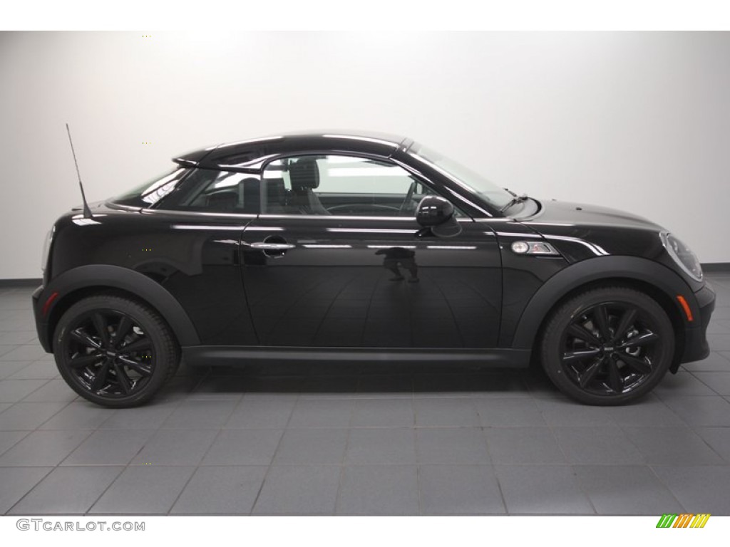 Midnight Black Metallic 2013 Mini Cooper S Coupe Exterior Photo #73230956