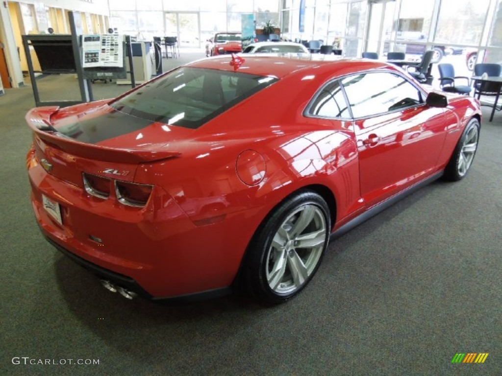 2013 Camaro ZL1 - Victory Red / Black photo #5