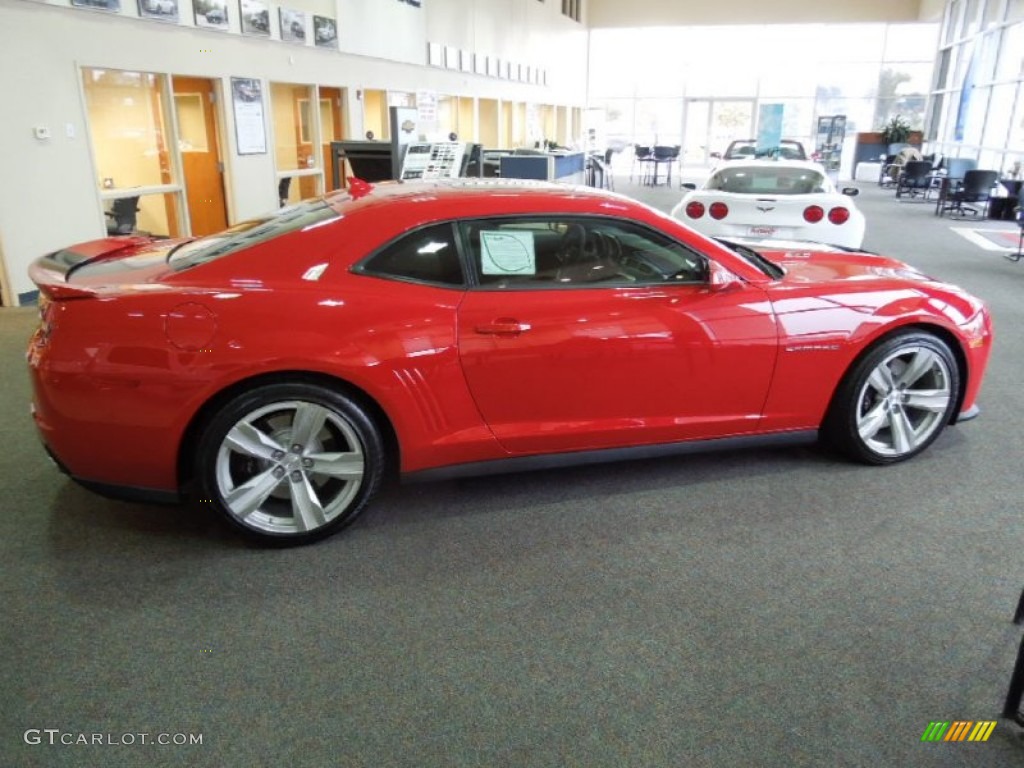 2013 Camaro ZL1 - Victory Red / Black photo #6