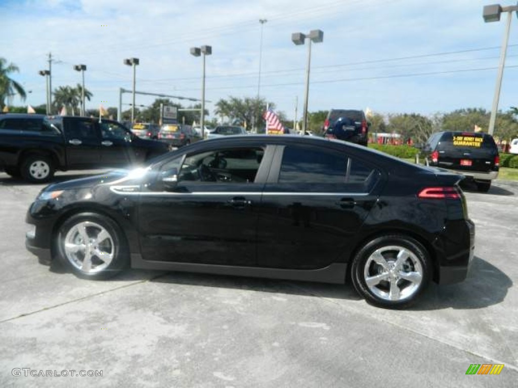 Black 2012 Chevrolet Volt Hatchback Exterior Photo #73232535