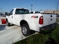 2012 Oxford White Ford F250 Super Duty XL Regular Cab 4x4 Plow Truck  photo #3