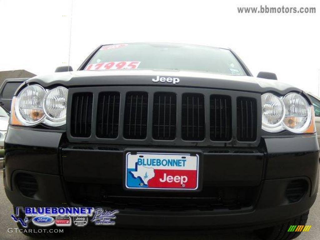 2008 Grand Cherokee Laredo - Black / Dark Slate Gray photo #1
