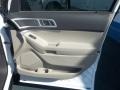 2013 White Platinum Tri-Coat Ford Explorer XLT  photo #32