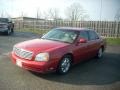 2002 Crimson Pearl Cadillac DeVille Sedan #73233871