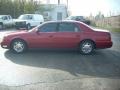 2002 Crimson Pearl Cadillac DeVille Sedan  photo #2